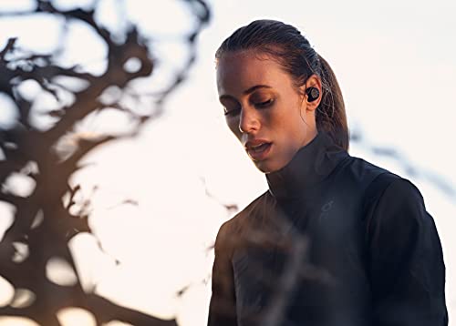 Bang and Olufsen Beoplay E8 Sport True Wireless In-Ear Bluetooth Earphone with Customizable Comfort Fit, Microphones and Touch Control, Wireless Charging Case, 28H Playtime, IP57 Dust and Waterproof Black