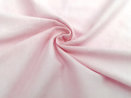 American Baby Company 100% Natural Cotton Value Jersey Knit Fitted Pack N Play Playard Sheet, Pink, Soft Breathable, for Girls