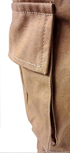 Aeromax Jr. Fire Fighter Bunker Gear, Tan, Size 4/6