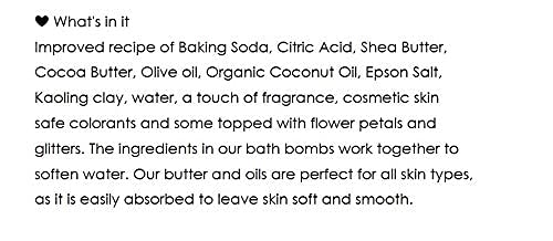 LifeAround2Angels Bath Bombs Gift Set 12 USA made Fizzies, Shea and Coco Butter Dry Skin Moisturize, Perfect for Bubble and Spa Bath. Handmade Birthday Mothers day Gifts idea For Her/Him, wife, girlfriend