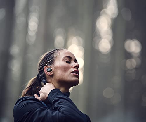 Bang and Olufsen Beoplay E8 Sport True Wireless In-Ear Bluetooth Earphone with Customizable Comfort Fit, Microphones and Touch Control, Wireless Charging Case, 28H Playtime, IP57 Dust and Waterproof Black