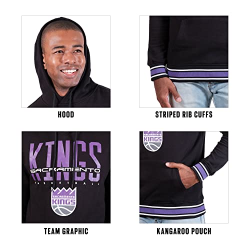 Ultra Game NBA Men's Soft Fleece Hoodie Sweatshirt
