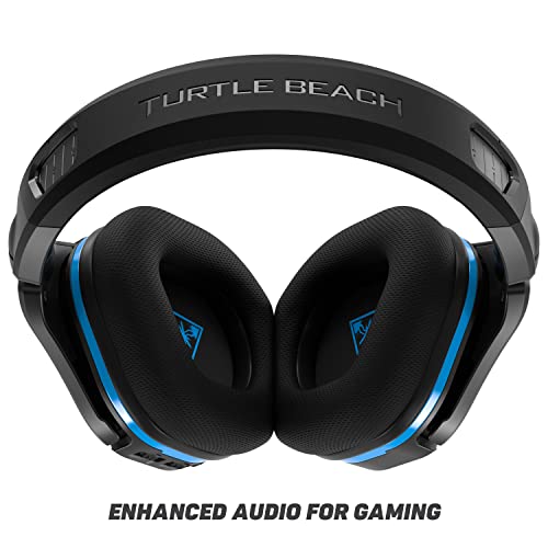 Turtle Beach Stealth 600 Gen 2 Wireless Gaming Headset for PlayStation 5, PS4 Pro, PS4 and Nintendo Switch with 50mm Speakers, 15-Hour Battery life, Flip-to-Mute Mic, and Spatial Audio - Black (Renewed)