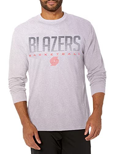 Ultra Game -NBA Men's Active Long Sleeve Pullover T-Shirt