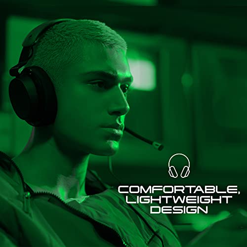 Skullcandy SLYR Pro Wired Over-Ear Gaming Headset/Soft Earpads/Clear Voice Smart Mic/Works with Playstation, PS5, Xbox, Xbox Series X, Nintendo Switch, Mobile, VR, and PC/Kids or Adult - Green