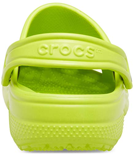 Crocs Unisex Classic Clogs (Retired Colors), Lime Punch, 17 US Men