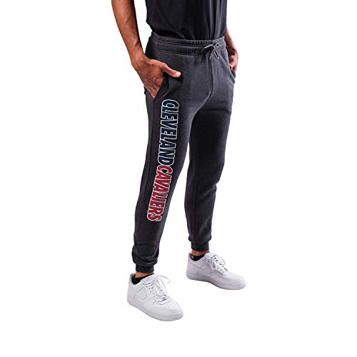 Ultra Game NBA Men's Soft Fleece Active Jogger Sweatpants