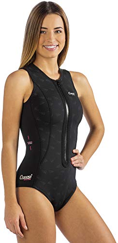 Cressi womens Ladies' Swimwears, Termico Lady (black), L C 36 -38 W 27 -29 H 5 9 -5 11 US