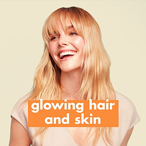 Love Beauty and Planet Citrus Crush Gummy Vitamins Flavored Hair Vitamins for Radiant Hair and Glowing Skin Multi-Benefit Vegan Dietary Supplement Gluten-Free, Cruelty-Free 60 Count