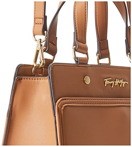 Tommy Hilfiger Quinn Satchel Bag, Sable