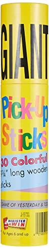 Pressman Giant Pick Up Sticks - Classic Game from Yesterday That's Fun Today , Yellow , One Size Fits All