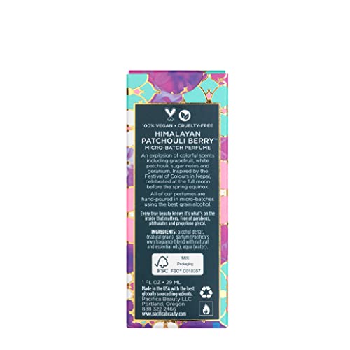 Pacifica Himalayan Patchouli Berry Perfume Spray 1 oz Women