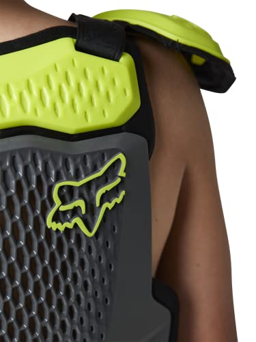 Fox Racing Youth R3 Motocross Chest Protector, Dark Shadow