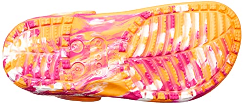 Crocs Unisex Men's and Women's Classic Clog, Translucent White, 7 US