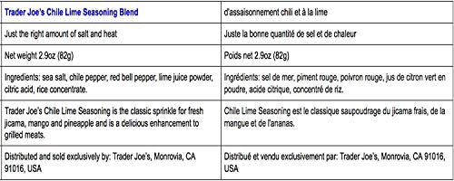 Trader Joe's Seasonings Bundle - Everything But The Bagel Sesame and Chile Lime Seasoning Blends (1 of each)