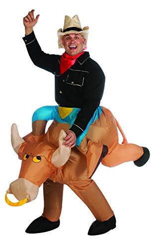 Rubie's mens Inflatable Bull Rider Adult Sized Costumes, As Shown, Standard US