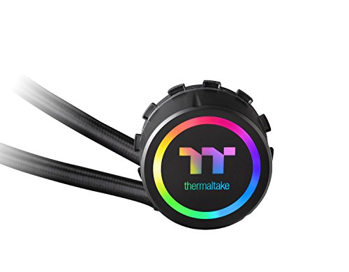 Thermaltake Floe 360mm, 16.8 Million Color Software Enabled (TT RGB Plus/Alexa/Razer Chroma), AMD (AM5/AM4)/Intel (LGA 2066/1200), AIO CPU Liquid Cooler CL-W158-PL12SW-A