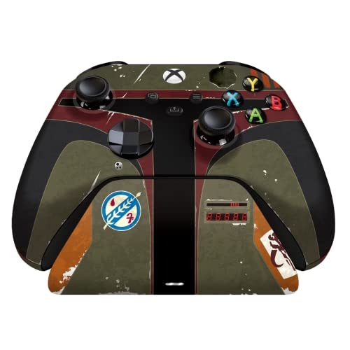 Razer Limited Edition Boba Fett Wireless Controller and Quick Charging Stand Bundle for Xbox Series X|S, Xbox One: Impulse Triggers - Textured Grips - 12hr Battery Life - Magnetic Secure Charging