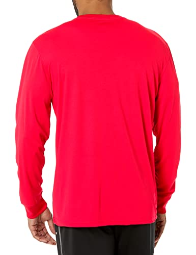 Ultra Game -NBA Men's Active Long Sleeve Pullover T-Shirt