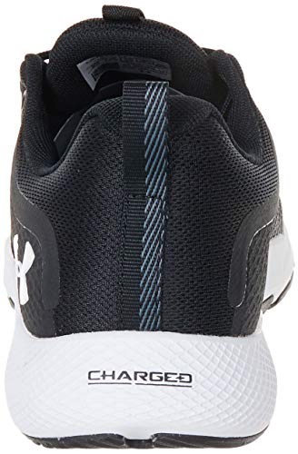 Under Armour Men's Charged Engage Cross Trainer, Black (001)/White, 10.5 M US