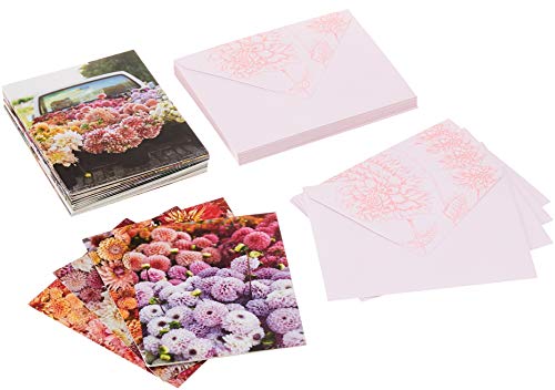 Floret Farm's Cut Flower Garden: Dahlia Notes: 20 Notecards and Envelopes (Floral Stationery, Flower Themed Blank Notecards)