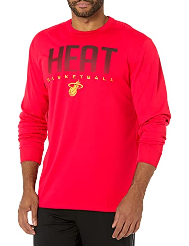 Ultra Game -NBA Men's Active Long Sleeve Pullover T-Shirt