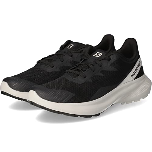Salomon Men's Impulse Trail Running Shoe, Black/Lunar Rock/Black, 8