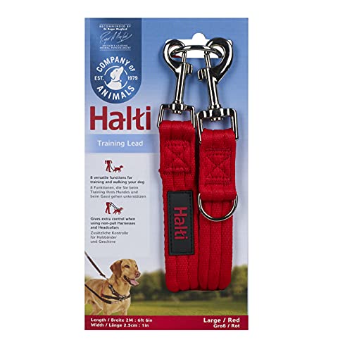 Halti Training Lead (6' 7'), Large, Red