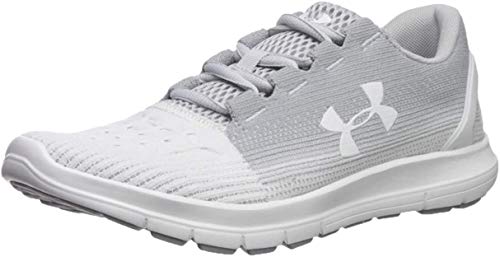 Under Armour Women's Remix 2.0 Sneaker, Halo Gray (101)/White, 5.5