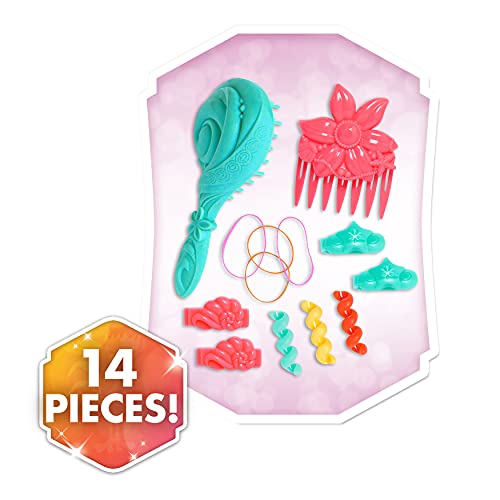Disney Princess Moana Stying Head, 14-pieces, by Just Play