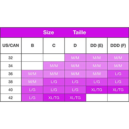 Medela Maternity and Nursing T-Shirt Bra, Non Wired and Ultra Comfortable Maternity Bra that Grows With You, Large, Black