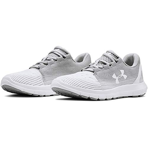 Under Armour Women's Remix 2.0 Sneaker, Halo Gray (101)/White, 5.5