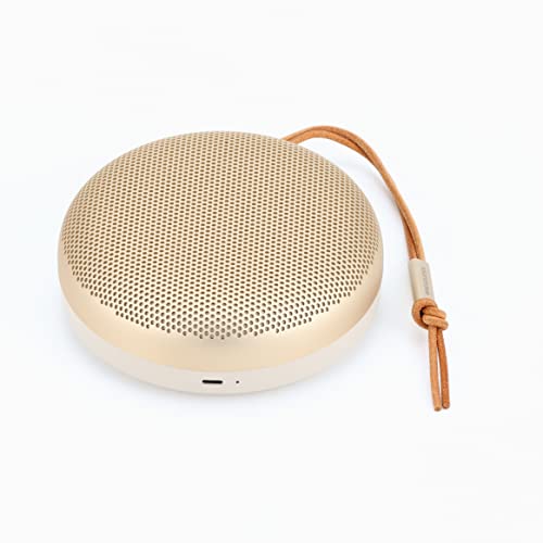 Bang and Olufsen Beosound A1 (2nd Generation) Wireless Portable Waterproof Bluetooth Speaker with Microphone, Gold Tone