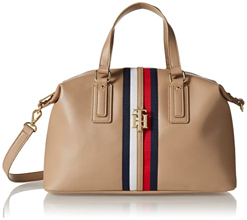 Tommy Hilfiger Jaden Satchel Crossbody Bag, Sherwood TAN