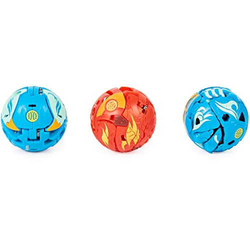 Bakugan Evolutions Starter Pack 3-Pack, Howlkor Ultra with Colossus and Pegatrix, Collectible Action Figures, Ages 6 and Up