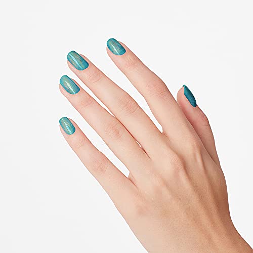 OPI Nail Lacquer, Ready, Fête, Go, Blue Nail Polish, Holiday'21 Celebration Collection, 0.5 fl. oz.