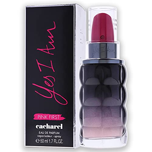 Cacharel Yes I Am Pink First Eau de Parfum Spray Perfume for Women, 1.7 Fl. Oz.