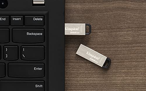 Kingston DataTraveler Kyson 64GB High Performance USB 3.2 Metal Flash Drive | Speeds up to 200MB/s | DTKN/64GB