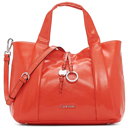 Calvin Klein Hana Novelty Mini Bag Crossbody, Fiery Orange