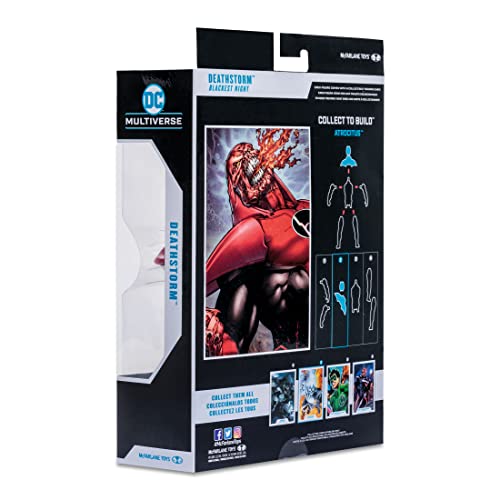 McFarlane - DC Build-a 7' Figures Wave 8 - Blackest Night - Deathstorm