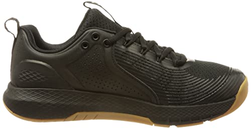 Under Armour Men's Charged Commit Tr 3 Cross Trainer, (005) Black/Black/Black, 14