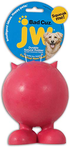 JW Pet Tough By Nature Bad Cuz,Dog, Assorted Colors, Large