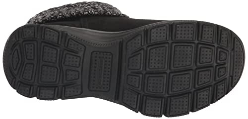 Skechers Women's Easy Going-Cozy Weather Ankle Boot, Black, 10