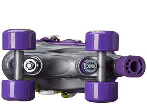 Chicago Skates Kids Adjustable Quad Roller Skates - Purple - Medium (CRS210MD)