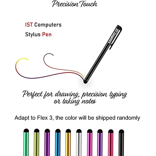 Lenovo 2022 IdeaPad Flex 3 11.6' HD 2-in-1 Touchscreen Chromebook (8-Core MediaTek MT8183, 4GB RAM, 64GB eMMC, Stylus, Webcam) Flip Convertible Home Education Laptop, IST Computers Pen, Chrome OS