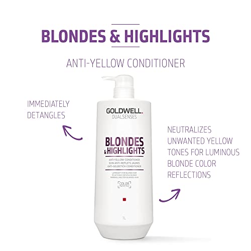 Goldwell Dualsenses Blondes and Highlights Anti-Yellow Conditioner 1L