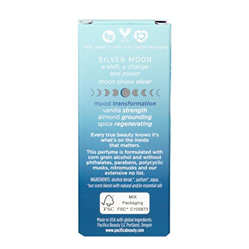 Pacifica Moon Perfume - Silver Perfume Spray Women 1fl oz (Packaging May Vary)