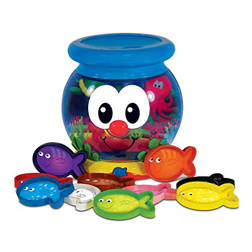 The Learning Journey: Learn With Me - Color Fun Fish Bowl - Color Teaching Toddler Toys and Gifts for Boys and Girls Ages 2 Years and Up - Preschool Learning Toy, Multicolor