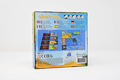 Blue Orange Games Kingdomino Award Winning Family Strategy Board Game