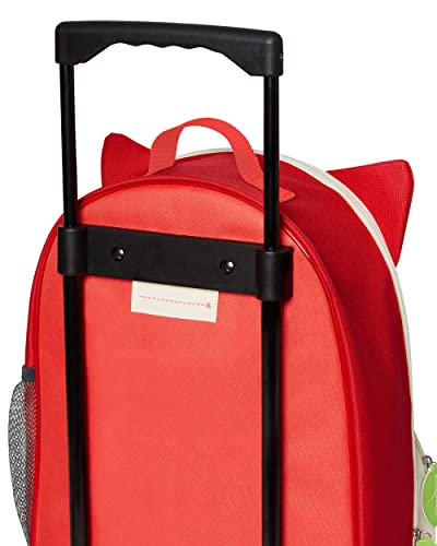 Skip Hop Kids Luggage with Wheels, Zoo, Fox